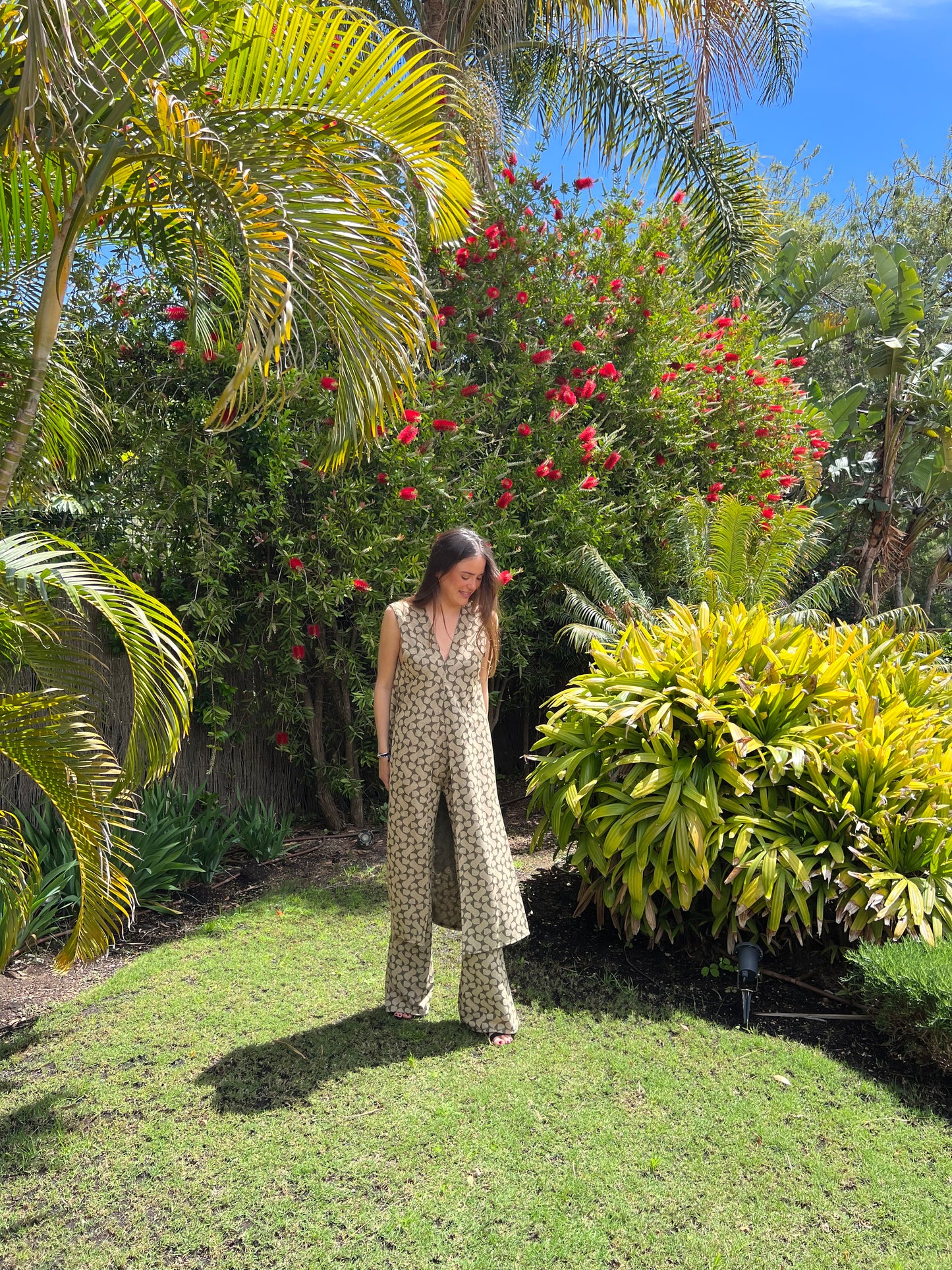 Total look Caspio verde oliva
