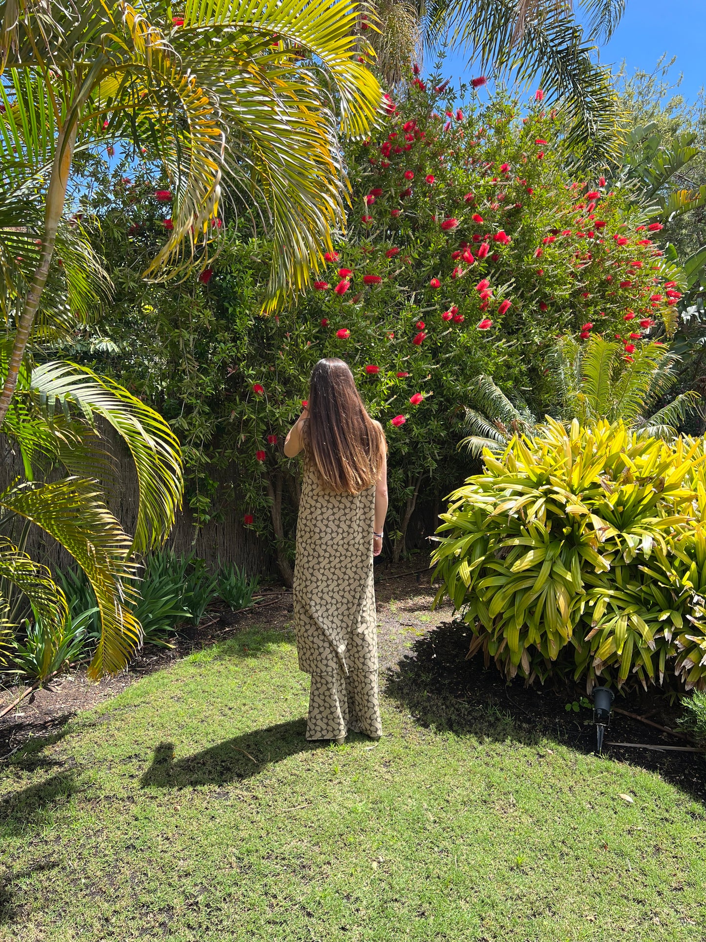 Total look Caspio verde oliva