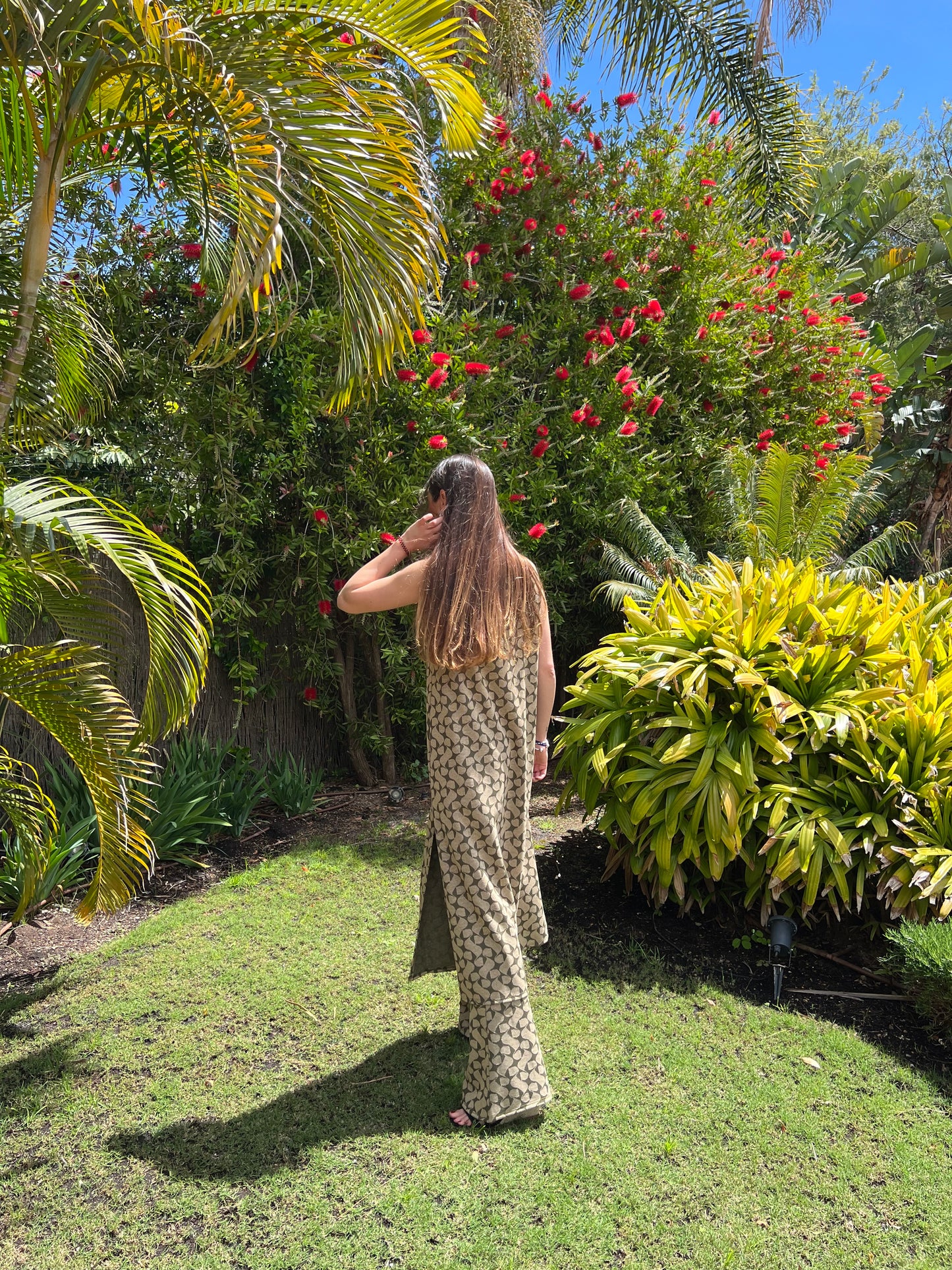 Total look Caspio verde oliva