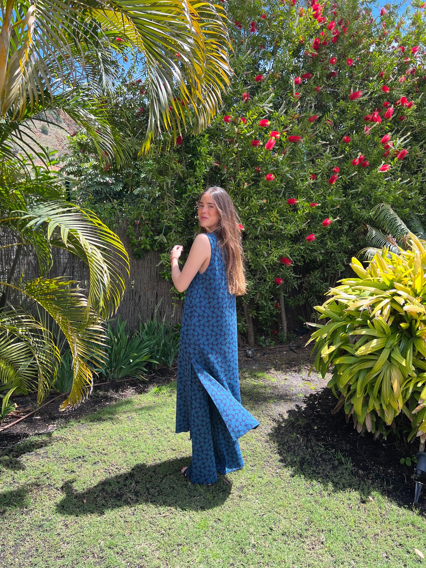 Total look Caspio azul
