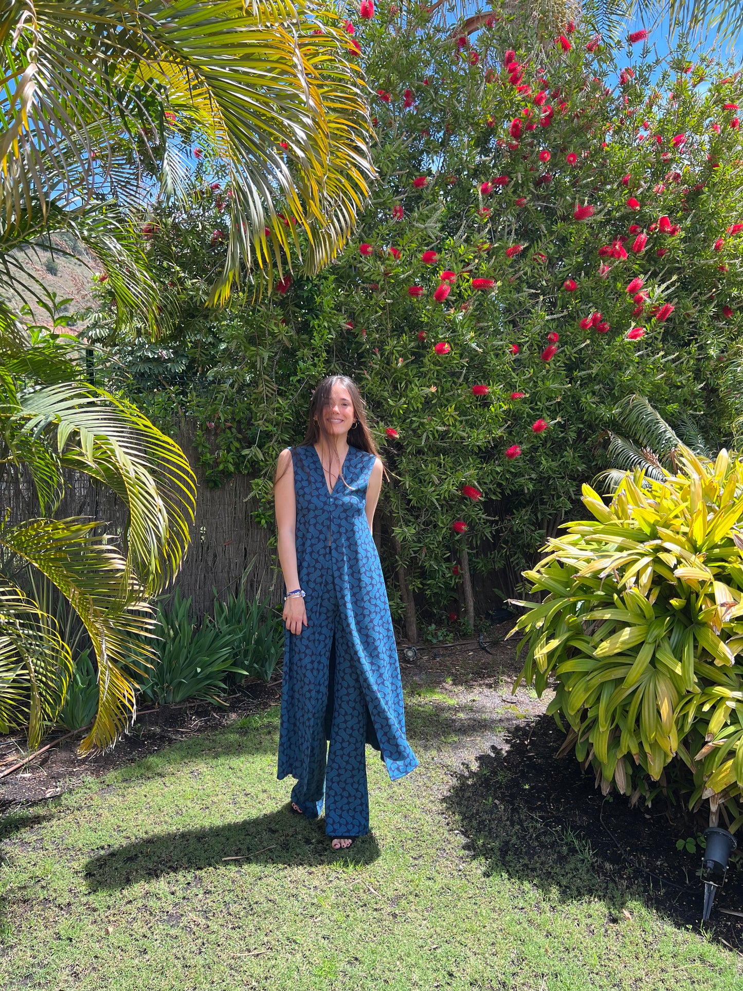 Total look Caspio azul