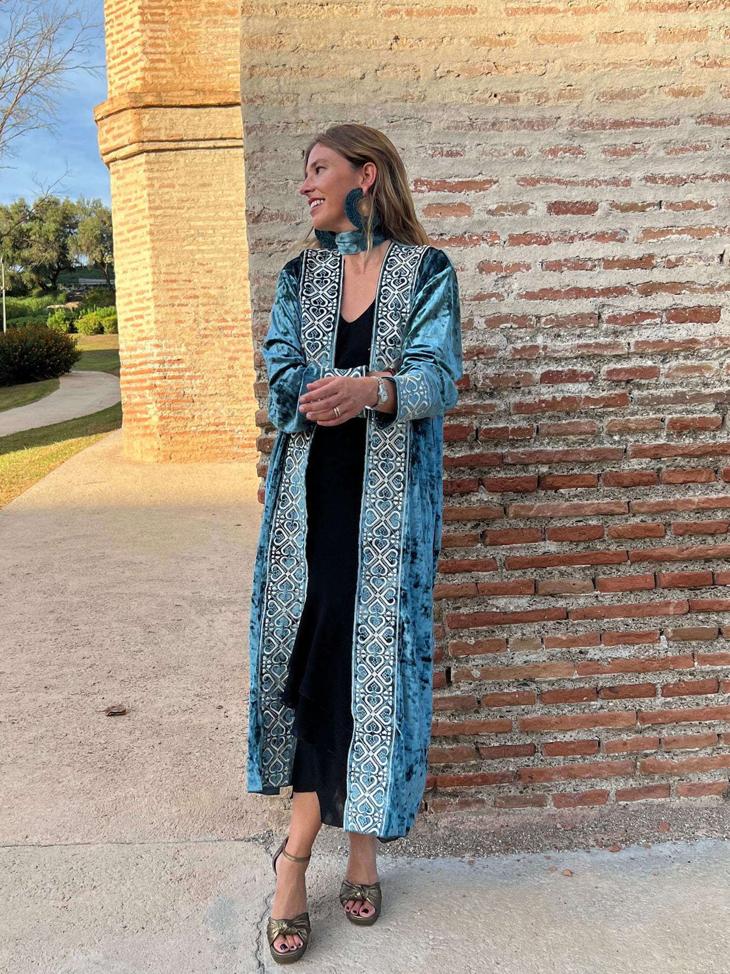 Kaftan Villandry Turquesa